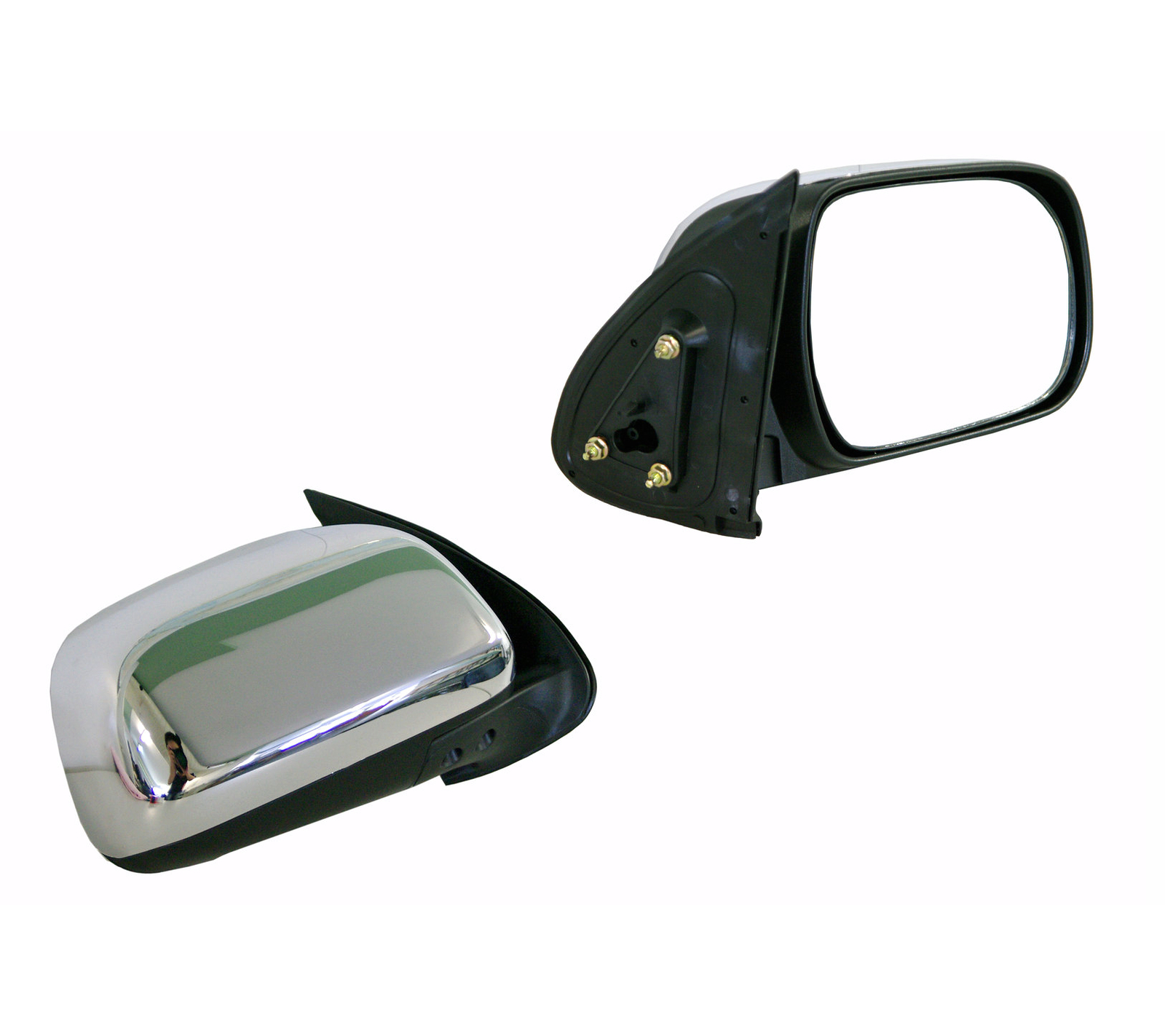 Toyota Hilux KUN/TGN/GGN 2005-2011 Manual Chrome Door Mirror Driver Side