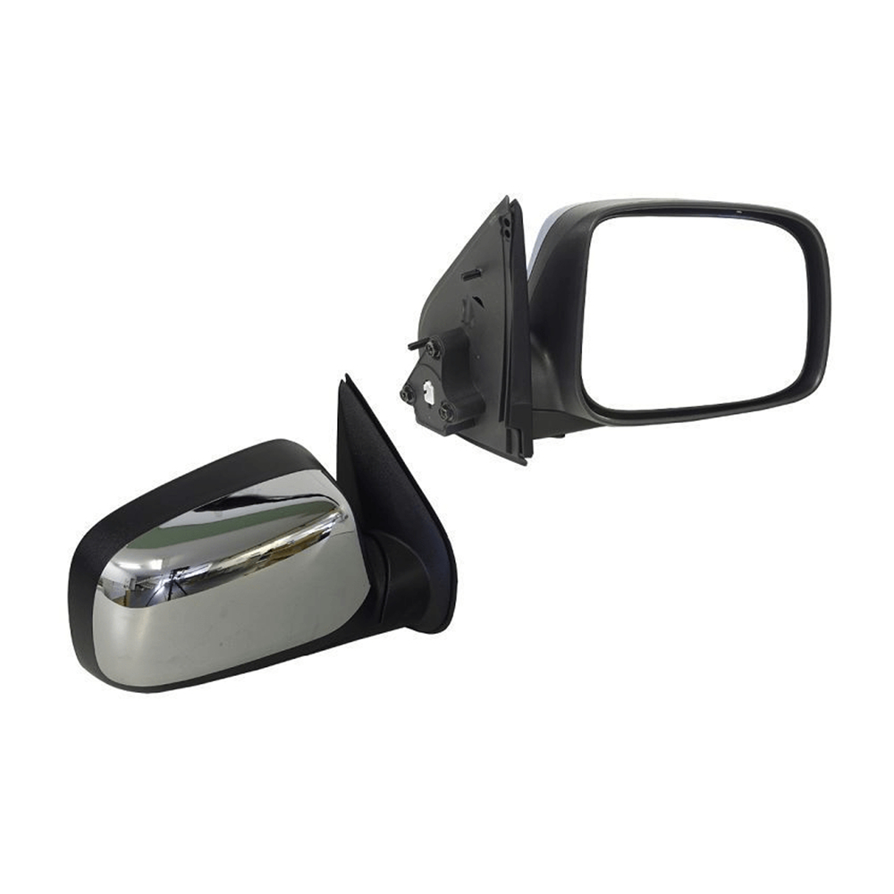 Door Mirror Right for Holden Rodeo 2003-2006 RA Electric Chrome/Black 