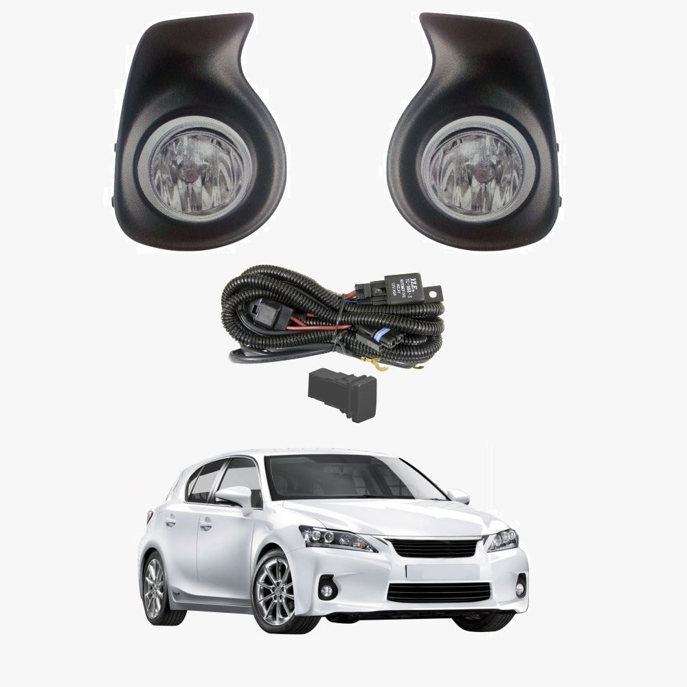 Fog Light Kit for Lexus CT200h 2011-2016 W/Wiring&amp;Switch