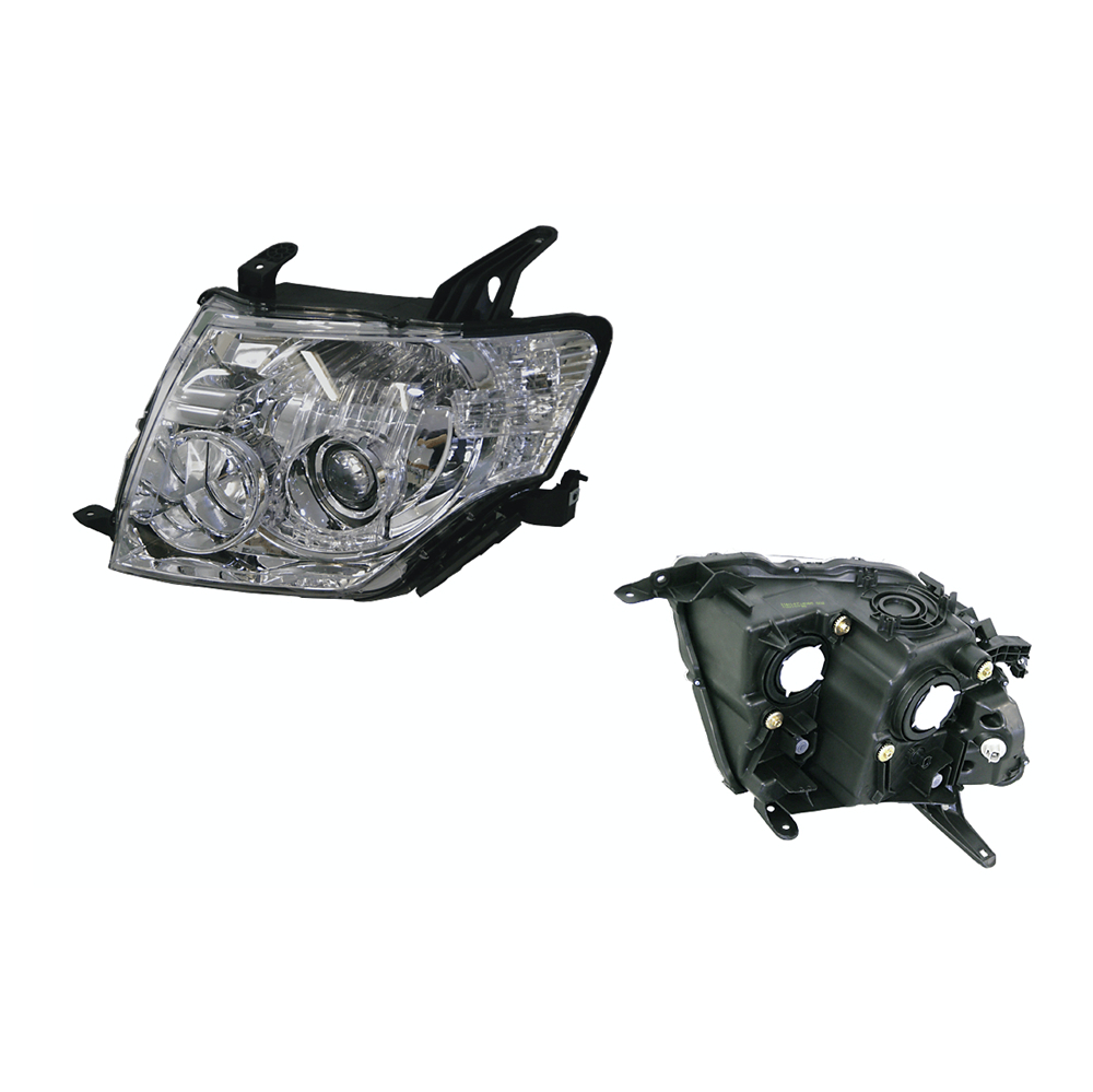 Headlight Left for Mitsubishi Pajero NS/NT/NW/NX 11/2006-09/2015 Halogen Manual 