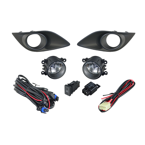 Fog Light Kit for Suzuki Swift FZ Non Sport 9/10-10/13 W/Wiring&amp;Switch