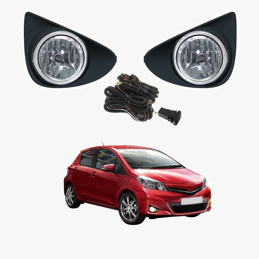 not fit SE models Fog Lights For Toyota Yaris Hatchback 2012-2014 Fog Light Assembly 2PCS OEM Replacement Fog Lamps AUTOWIKI 