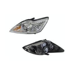 Headlight Left for Ford Focus RS LV Hatchback 03/2009-03/2011 Projector Type 