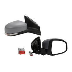 Door Mirror Right for Ford Mondeo MC 07/2010-12/2014 With Light Heated 