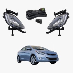 Fog Light Kit for Hyundai Elantra MD 03/2011-09/2013 W/Wiring&Switch