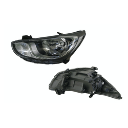 Headlight Left for Hyundai Accent RB 07/2011-09/2014 5 Pins Plug 