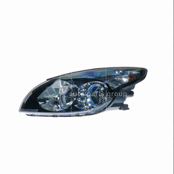 Headlight Left for Hyundai I30 FD 04/2010-04/2012 Black Manual Halogen H7/H1 