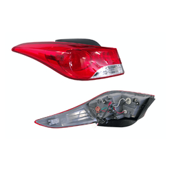 Tail Light Left Outer for Hyundai Elantra MD 03/2011-09/2013