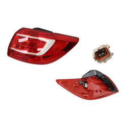Tail Light Right Outer for Kia Sportage SL 05/2010-09/2015