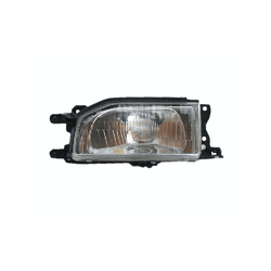 Headlight Left for Mazda 323 BF 10/1987-06/1989 With Upper Mould 