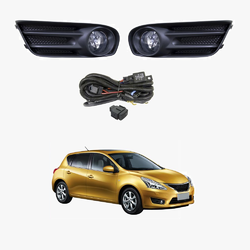 Fog Light Kit for Nissan Pulsar C12 Hatch 2013-2016 W/Wiring&Switch