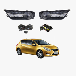 Fog Light Kit W/DRLs for Nissan Pulsar 2011-2014 W/Wiring&Switch