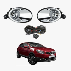 Fog Light Kit for Nissan Qashqai DULIAS 2011-2013 W/Wiring&Switch