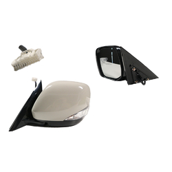 Door Mirror Left for Nissan Patrol Y62 02/2013-ON Electric With Light 