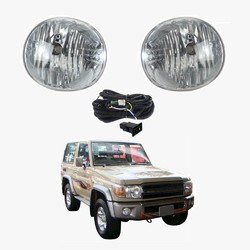 Fog Light Kit for Toyota Landcruiser VJD70 Series 2007-2017 W/Wiring&Switch
