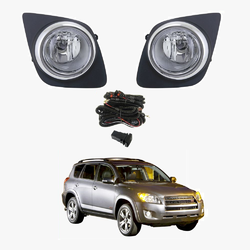 Fog Light Kit for Toyota RAV4 2009-2012 W/Wiring&Switch
