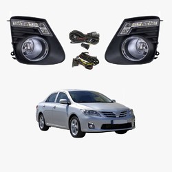 Fog Light Kit for W/DRLs Toyota Corolla Sed ZRE152 09-12 W/Wiring&Switch