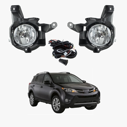 Fog Light Kit for Toyota RAV4 2013-2015 W/Wiring&Switch
