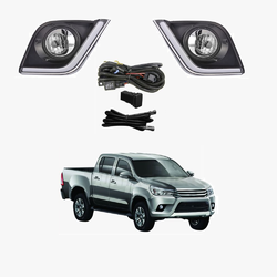 Fog Light Kit for Toyota Hilux GGN/GUN/TGN 2015-2017 W/Wiring&Switch