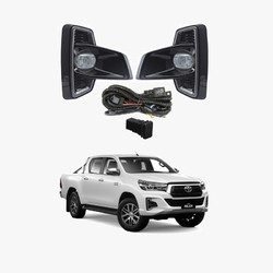 Fog Light Kit for Toyota Hilux SR/SR5/ROGUE 2018-ON W/Wiring&Switch