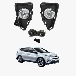 Fog Light Kit for Toyota RAV4 40 Series 2016-2017 W/Wiring&Switch