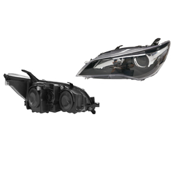 Headlight Left for Toyota Camry ASV50/AVV50 01/2015-ON Black 
