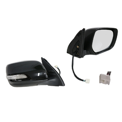 Door Mirror Right for Toyota Prado J150 Series 2 11/2013-ON With Blinker 5 Pins 