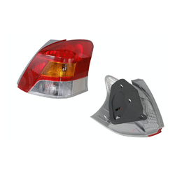 Tail Light Right for Toyota Yaris Hatchback NCP90 08/2008-10/2011