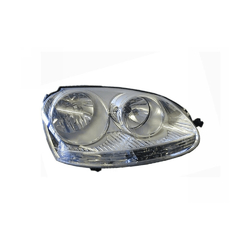 Headlight Right for Volkswagen Golf MK5 07/2004-09/2008 Chrome 